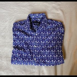 Tommy Hilfiger Men's Slim-Fit TH Flex Non-Iron Supima Stretch Floral Dress Shirt